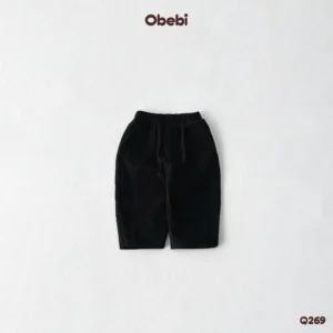 Q269 – Quần Kaki Trẻ Em Thu Đông Kết Cấu Năng Động Obebi