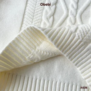A536 – Áo Gillet Len Vặn Thừng