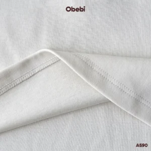 A590 – Áo Polo Dài Tay Trẻ Em Hình Thêu Thỏ Thương Hiệu Obebi