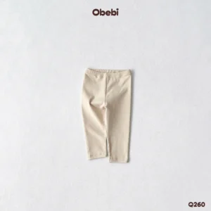 Q260 – Quần Legging Trẻ Em Thu Đông Giữ Nhiệt Co Giãn Mềm Mại Obebi