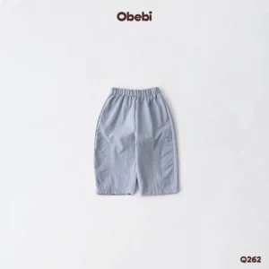 Q262 – Quần Gió Phối Cong Trẻ Em Obebi
