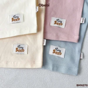 BMN270 – Bộ Mặc Nhà Trẻ Em Thu Đông Vải Mềm Mịn Obebi