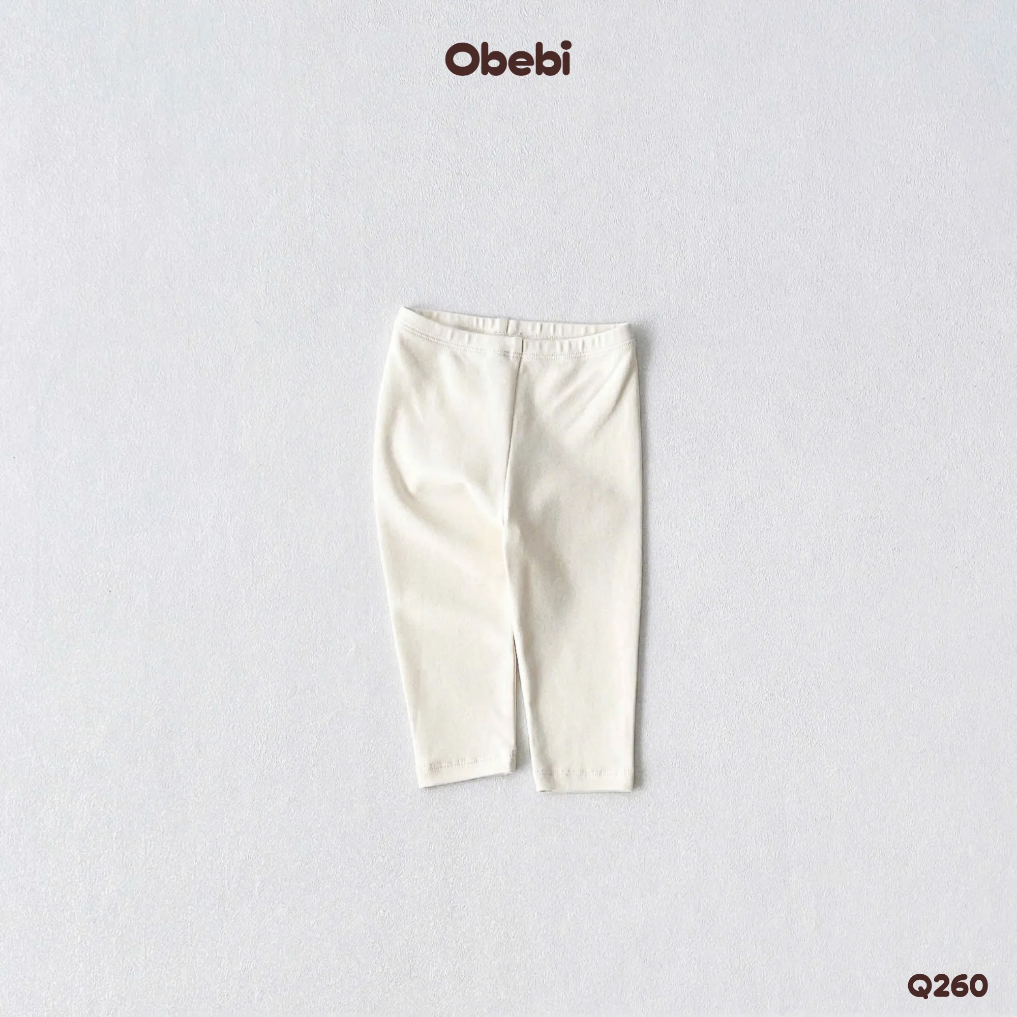 Q260 – Quần Legging Trẻ Em Thu Đông Giữ Nhiệt Co Giãn Mềm Mại Obebi