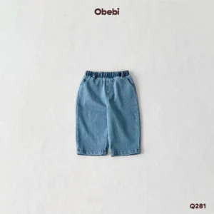 Q281 – Quần Jean Dài Trẻ Em Thu Đông Obebi