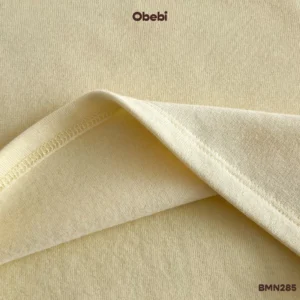 BMN285-Bộ mặc nhà trẻ em thu đông cổ cao in hình nhân vật thương hiệu Obebi