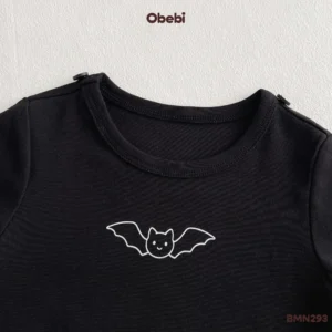 BMN293 – Set Bộ Trẻ Em Thu Đông Halloween Con Dơi Obebi