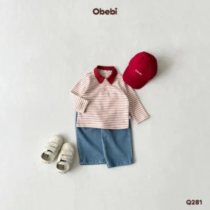 Q281 – Quần Jean Dài Trẻ Em Thu Đông Obebi